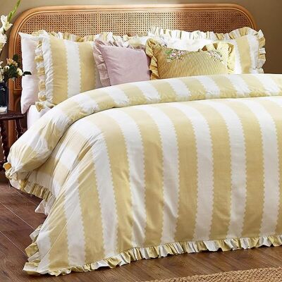 Wylder Duvet Cover Set Bridie Butter Yellow King Wylder Duvet Cover Set Bridie Butter Yellow King