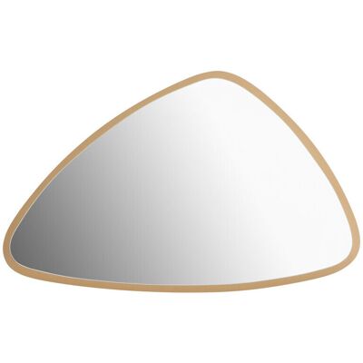 Interiors by Premier Wall Mirror Torino Triangular Gold 35x55cm Interiors by Premier Wall Mirror Torino Triangular Gold 35x55cm