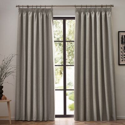 Furn Dawn Textured Linen Blackout Curtains - Curtain Furn Dawn Textured Linen Blackout Curtains - Curtain