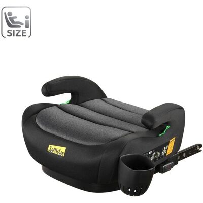 Jovikids OHHO+ i-Size Booster Car Seat, 125-150cm Highback Toddler Booster Seat with ISOFIX, ECE R129 Approved, Seat Belt Guide, Lightweight & Portable, Removable Machine Washable Cover - Black Jovikids OHHO+ i-Size Booster Car Seat, 125-150cm Highback Toddler Booster Seat with ISOFIX, ECE R129 Approved, Seat Belt Guide, Lightweight & Portable, Removable Machine Washable Cover - Black