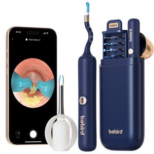 Bebird Ear Wax Remover Otoscope, 1920P HD Flexible Ear Camera with Tweezers & Replacement Tips for Ear, Nose & Neck Examinations, for Adults & Children Bebird Ear Wax Remover Otoscope, 1920P HD Flexible Ear Camera with Tweezers & Replacement Tips for Ear, Nose & Neck Examinations, for Adults & Children