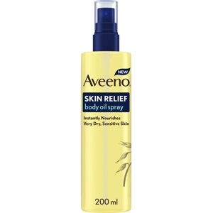 Aveeno Skin Relief Body Oil Spray Moisturiser for Sensitive Skin 200ml Aveeno Skin Relief Body Oil Spray Moisturiser for Sensitive Skin 200ml