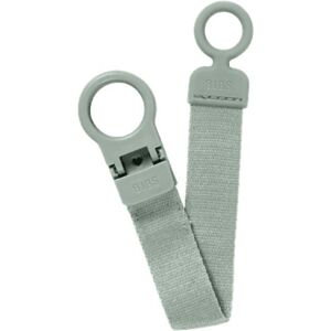 BIBS Soother Clip Loop 0+Months 1Pack Sage BIBS Soother Clip Loop 0+Months 1Pack Sage