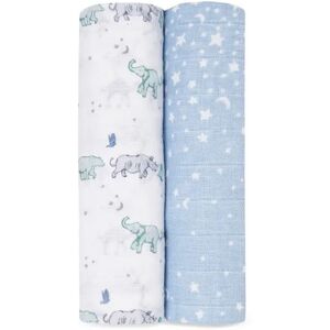 aden + anais™ Boutique Cotton Muslin Swaddles 2 Pack Rising Star aden + anais™ Boutique Cotton Muslin Swaddles 2 Pack Rising Star