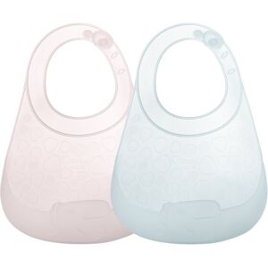 Bc Babycare Superlight Silicone Bib 2 Pieces,BPA-Free Pink + Blue Bc Babycare Superlight Silicone Bib 2 Pieces,BPA-Free Pink + Blue