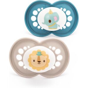 MAM Original Silicone 6+ Months Cotton beige/ Pale Mint MAM Original Silicone 6+ Months Cotton beige/ Pale Mint