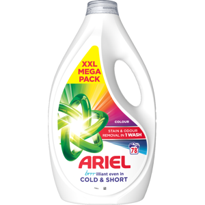 Ariel Liquid Detergent, Colour, 78 Washes, 2.4l Ariel Liquid Detergent, Colour, 78 Washes, 2.4l