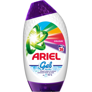 Ariel Liquid Detergent Gel, Colour, 26 Washes, 858ml Ariel Liquid Detergent Gel, Colour, 26 Washes, 858ml