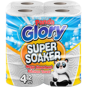 Panda Cuddle Glory Kitchen Towel, 2-Ply, 24 Rolls Panda Cuddle Glory Kitchen Towel, 2-Ply, 24 Rolls