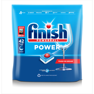 Finish Power Dishwashing Tablets, Regular, 42 Tabs Finish Power Dishwashing Tablets, Regular, 42 Tabs