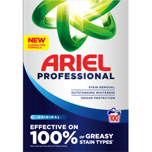Ariel Professional Washing Powder Laundry Detergent Original 100 washes 5.5kg Ariel Professional Washing Powder Laundry Detergent Original 100 washes 5.5kg