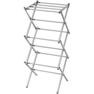 Black & Decker Grey Extendable Compact Clothes Airer Black & Decker Grey Extendable Compact Clothes Airer