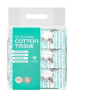 Purcotton Cotton Facial Tissue 300 sheets 100 sheets*3 pack Dry and wet dual-use Essential for home and travel Purcotton Cotton Facial Tissue 300 sheets 100 sheets*3 pack Dry and wet dual-use Essential for home and travel