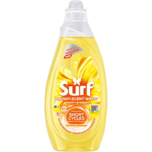 Surf Magnifi-Scent Wash Sunshine Blossom Detergent 55 Washes 1485ml Surf Magnifi-Scent Wash Sunshine Blossom Detergent 55 Washes 1485ml
