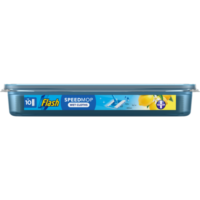 Flash Speedmop Antibacterial Lemon Wet Floor Wipes, 10 Wipes Flash Speedmop Antibacterial Lemon Wet Floor Wipes, 10 Wipes