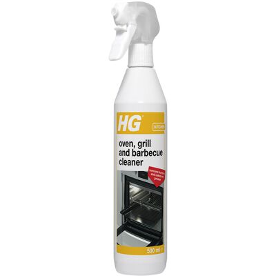 HG Oven, Grill & Barbecue Cleaner 500 ML - Heavy duty oven cleaner HG Oven, Grill & Barbecue Cleaner 500 ML - Heavy duty oven cleaner