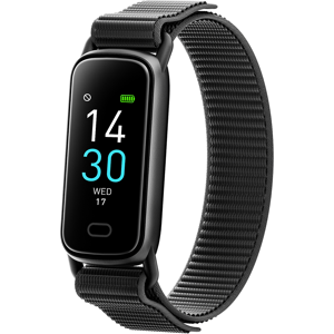 FITTEK Smart Watches, 24/7 Health Tracking, 16 Sports Modes, 7-Day Battery Life, ABS+Nylon Magnetic Charging, Black, GTL1 FITTEK Smart Watches, 24/7 Health Tracking, 16 Sports Modes, 7-Day Battery Life, ABS+Nylon Magnetic Charging, Black, GTL1