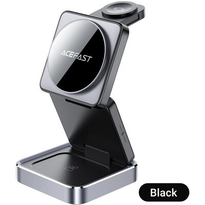 ACEFAST E20 3-in-1(Phone, TWS, Watch) Desktop Wireless Charger - Black ACEFAST E20 3-in-1(Phone, TWS, Watch) Desktop Wireless Charger - Black