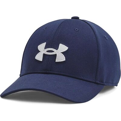 Under Armour Blitzing Low Storm Men's Adjustable Cap - Midnight Navy/ Mod Gray Under Armour Blitzing Low Storm Men's Adjustable Cap - Midnight Navy/ Mod Gray