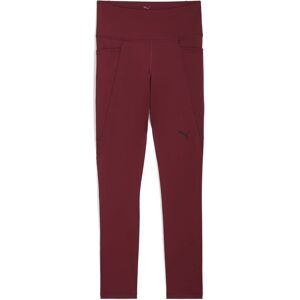 Puma Women's Tad Essential Tights High Waisted 7/8 - Ruby Shimmer Puma Women's Tad Essential Tights High Waisted 7/8 - Ruby Shimmer