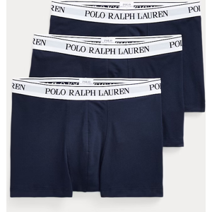 Ralph Lauren Classic Stretch-Cotton Trunk 3-Pack - Navy / White / Navy AOPP Ralph Lauren Classic Stretch-Cotton Trunk 3-Pack - Navy / White / Navy AOPP