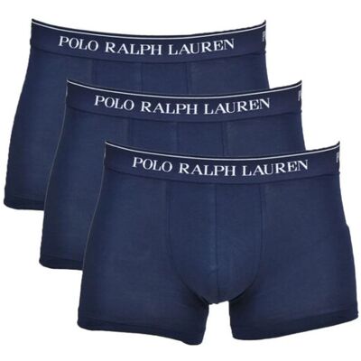 Ralph Lauren Stretch Cotton Trunk 3-Pack - Cruise Navy Ralph Lauren Stretch Cotton Trunk 3-Pack - Cruise Navy