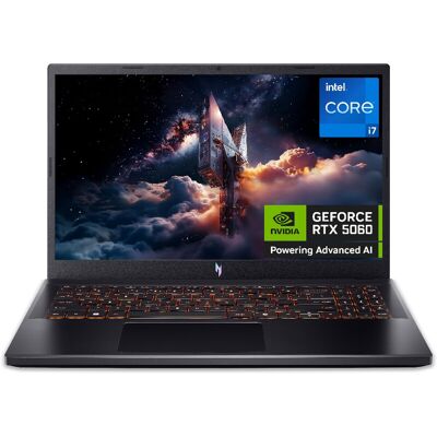Acer Nitro V 15 ANV15-52 15.6" 165Hz Full HD (1920 x 1080) Gaming Notebook - Intel Core i7-13620H, NVIDIA RTX 5060, 16GB RAM, 1TB SSD, Black Acer Nitro V 15 ANV15-52 15.6" 165Hz Full HD (1920 x 1080) Gaming Notebook - Intel Core i7-13620H, NVIDIA RTX 5060, 16GB RAM, 1TB SSD, Black