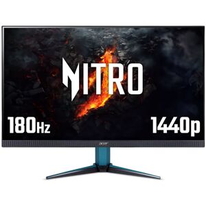 Acer NITRVG2 Nitro VG272UV3 27-inch QHD Gaming Monitor, 180Hz, 0.5ms Response Time, FreeSync Premium, DisplayHDR 400, HDMI/DisplayPort Ports Acer NITRVG2 Nitro VG272UV3 27-inch QHD Gaming Monitor, 180Hz, 0.5ms Response Time, FreeSync Premium, DisplayHDR 400, HDMI/DisplayPort Ports