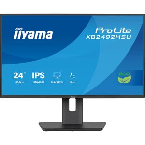 IIYAMA ProLite XB2492HSU 24" Class Full HD LED Monitor - 16:9 - Matte Black IIYAMA ProLite XB2492HSU 24" Class Full HD LED Monitor - 16:9 - Matte Black