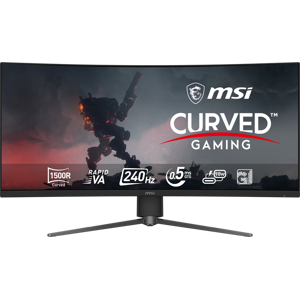 MSI MPG 346CQRF X24 34" Gaming Monitor UWQHD 240 Refresh Rate 0.5ms Response Time Rapid VA Adaptive Sync Curved Design MSI MPG 346CQRF X24 34" Gaming Monitor UWQHD 240 Refresh Rate 0.5ms Response Time Rapid VA Adaptive Sync Curved Design