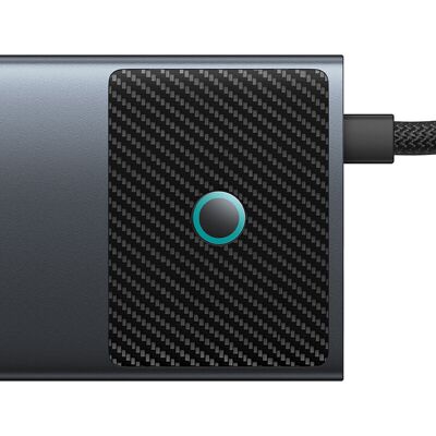 Baseus Metal Gleam Series II 10-in-1 USB HUB Cosmic Black(USB-C to 1*HDMI4K@120Hz+1*HDMI4K@60Hz+1*USB-A(10Gbps)+1*USB-C(10Gbps)+2*USB-A(480Mbps)+1*RJ45+1*SD/TF+1*USB-C(PD) ) Baseus Metal Gleam Series II 10-in-1 USB HUB Cosmic Black(USB-C to 1*HDMI4K@120Hz+1*HDMI4K@60Hz+1*USB-A(10Gbps)+1*USB-C(10Gbps)+2*USB-A(480Mbps)+1*RJ45+1*SD/TF+1*USB-C(PD) )