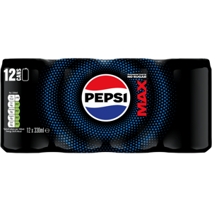 PEPSI Max 12 X 330ml PEPSI Max 12 X 330ml