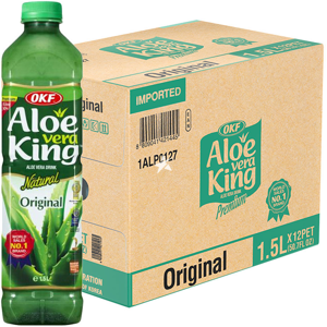 Okf Aloe Vera Natural Drink - 12 X 1.5l Bottles Okf Aloe Vera Natural Drink - 12 X 1.5l Bottles