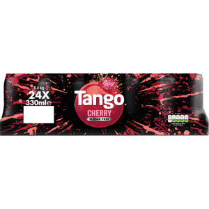 Tango Cherry Sugar Free 24 X 330ml Tango Cherry Sugar Free 24 X 330ml