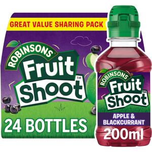 Fruit Shoot Apple and Blackcurrant 200ml 24 Pack Fruit Shoot Apple and Blackcurrant 200ml 24 Pack