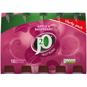 J2O Apple & Raspberry Fruit Blend 10 X 275ml J2O Apple & Raspberry Fruit Blend 10 X 275ml