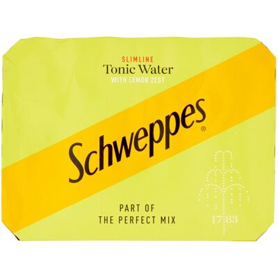 Schweppes Slimline Tonic Water 12 X 150ml Schweppes Slimline Tonic Water 12 X 150ml