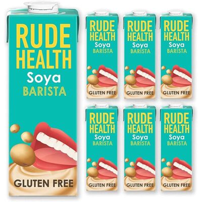 Rude Health - Organic Barista Soya - 6 x 1l Rude Health - Organic Barista Soya - 6 x 1l