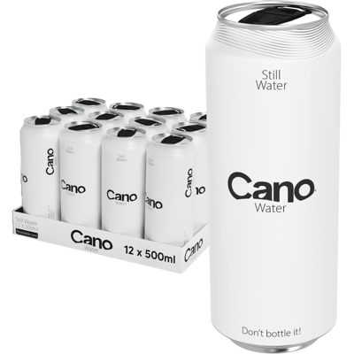 Cano Water Still Resealable 12x500ml Cano Water Still Resealable 12x500ml