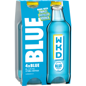 Wkd Blue 4 X 275ml Wkd Blue 4 X 275ml
