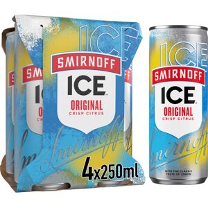 Smirnoff Ice Original Vodka Mixed Drink 4 X 250ml Smirnoff Ice Original Vodka Mixed Drink 4 X 250ml