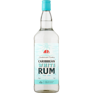 Morrisons Caribbean White Rum 1L Morrisons Caribbean White Rum 1L