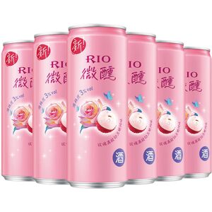 Rio Tipsy Rose Lychee Brandy-Flavoured Cocktail 6x330ml Rio Tipsy Rose Lychee Brandy-Flavoured Cocktail 6x330ml