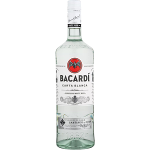 Bacardi White Rum 1L Bacardi White Rum 1L
