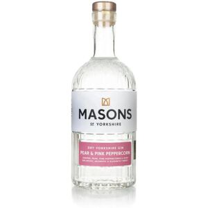 Masons Of Yorkshire Pear & Pink Peppercorn gin 70cl Masons Of Yorkshire Pear & Pink Peppercorn gin 70cl