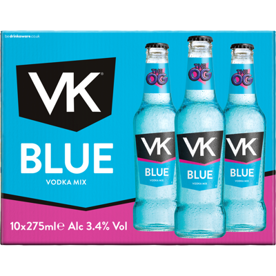 VK Blue 10 Pack 3.4% 10x275ml VK Blue 10 Pack 3.4% 10x275ml