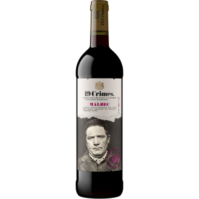 19 Crimes Malbec 75cl (Abv 13.5%) 19 Crimes Malbec 75cl (Abv 13.5%)