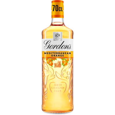 Gordon's - Mediterranean Orange Distilled Gin - 70cl - Gin Gordon's - Mediterranean Orange Distilled Gin - 70cl - Gin