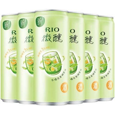 Rio Tipsy Clementine Oolong Vodka-Flavoured Cocktail 6x330ml Rio Tipsy Clementine Oolong Vodka-Flavoured Cocktail 6x330ml