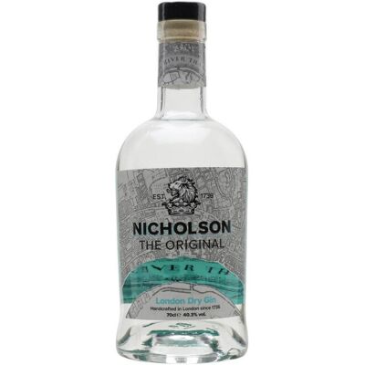 Nicholsons 'The Original' London Dry gin 70cl Nicholsons 'The Original' London Dry gin 70cl